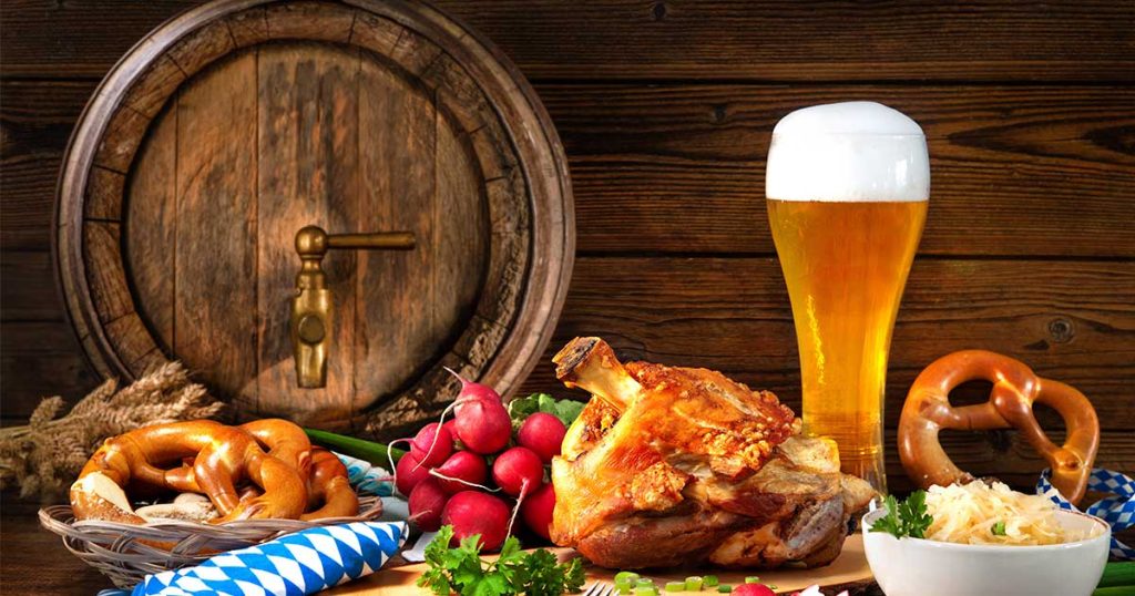 Oktoberfest. Illustration.